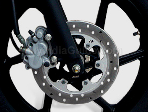 Bajaj New Pulsar 150cc DTSi Disk Brake View