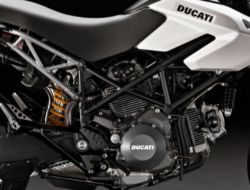 Ducati Hypermotard 1100 Engine View