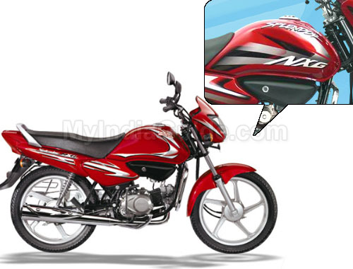 Hero Honda Splendor NXG Oil Tank View