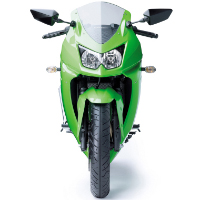 Kawasaki Ninja 250R Front View Picture