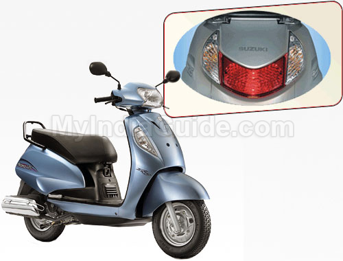 125 Suzuki 3 Wheeler. Suzuki Access 125cc Back Light