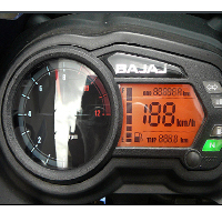 Bajaj Discover 135cc DTSi speedometer view Picture Bajaj Discover 135cc DTSi speedometer view Picture