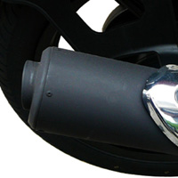Bajaj New Pulsar 150cc DTSi Silencer View
