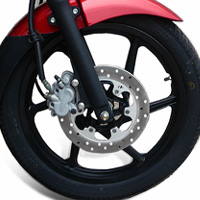 Bajaj New Pulsar 150cc DTSi Wheels And Tyre View