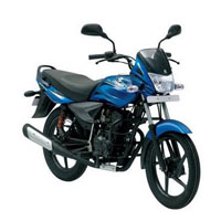 Bajaj Platina Front View
