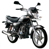 Bajaj Platina Head Light View