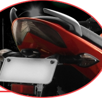 Bajaj Pulsar 135 Back Light View