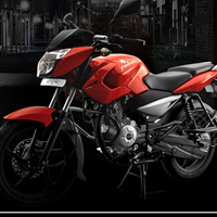 Bajaj Pulsar 135 Front Cross Side View