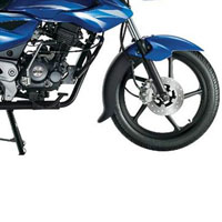Bajaj XCD Exceed 125cc DTSSi Disk Brake And Wheels View