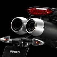 Ducati Hypermotard 1100 Back View