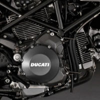 Ducati Hypermotard 1100 Engine View