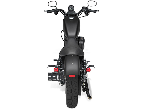 Harley Davidson Iron 883 Back View Harley Davidson Iron 883 Back View