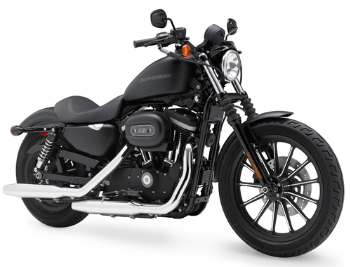 Harley Davidson Iron 883 Front View Harley Davidson Iron 883 Front View