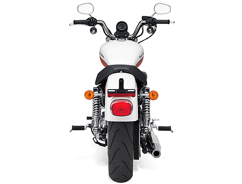 Harley Davidson SuperLow XL883L Back View