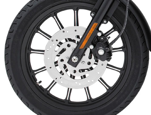 Harley Davidson SuperLow XL883L Disk Brake View
