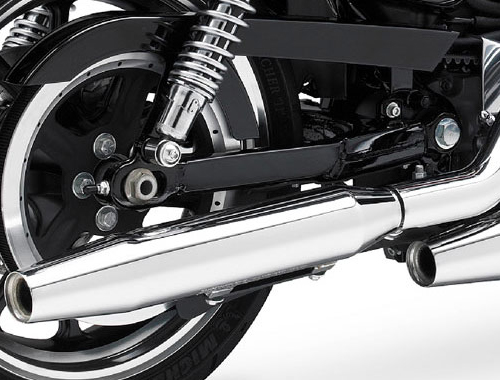 Harley Davidson SuperLow XL883L Silencer View