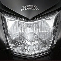 Hero Honda CBZ Xtreme Kick Start Head Light View