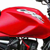 Hero Honda CBZ Xtreme Kick Start Oil Tank View