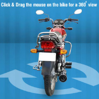 Hero Honda Cddawn Back View Hero Honda Cddawn Back View