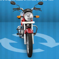 Hero Honda Cddawn Front View Hero Honda Cddawn Front View