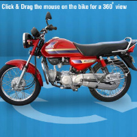 Hero Honda Cddawn Left View Hero Honda Cddawn Left View