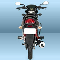 Hero Honda Glamour FI Back View Hero Honda Glamour FI Back View