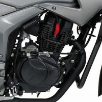 Hero Honda Hunk Engine View
