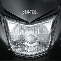 Hero Honda Hunk Head Light View Hero Honda Hunk Head Light View