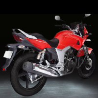 Hero Honda Hunk Rear Cross Side View Hero Honda Hunk Rear Cross Side View