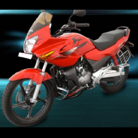 Hero Honda Karizma R Front Cross Side View