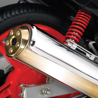 Hero Honda Karizma R Silencer View