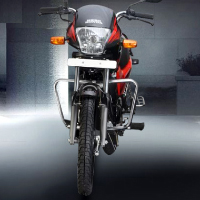 Hero Honda Passion Plus Front View Hero Honda Passion Plus Front View