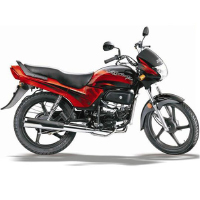Hero Honda Passion Plus Right View Hero Honda Passion Plus Right View