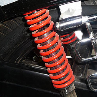 Hero Honda Passion Plus Shocker View Hero Honda Passion Plus Shocker View