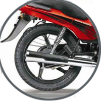 Hero Honda Passion Plus Silencer View Hero Honda Passion Plus Silencer View