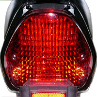 Hero Honda Passion PRO Back Light View