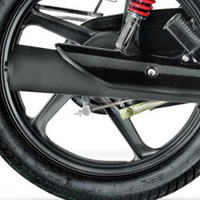 Hero Honda Passion PRO Silencer View