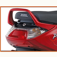 Hero Honda Pleasure Back Light View Hero Honda Pleasure Back Light View