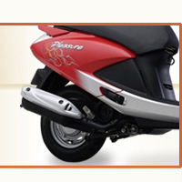 Hero Honda Pleasure Silencer View Hero Honda Pleasure Silencer View