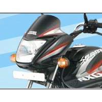 Hero Honda Splendor NXG Head Light View Hero Honda Splendor NXG Head Light View