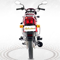 Hero Honda Splendor Plus Back View Hero Honda Splendor Plus Back View