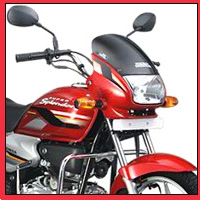Hero Honda Splendor Super Head Light View