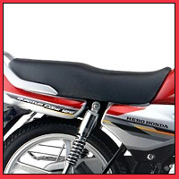 Hero Honda Splendor Super Seet view Picture Hero Honda Splendor Super Seet view Picture