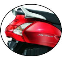 Honda Activa Back Light View