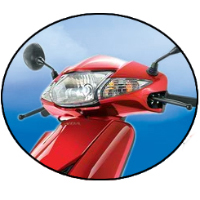 Honda Activa Head Light View