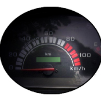 Honda Activa speedometer view Picture