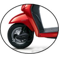 Cost of tyres for honda activa #7