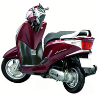 Honda Aviator Disc Rear Cross Side View Honda Aviator Disc Rear Cross Side View