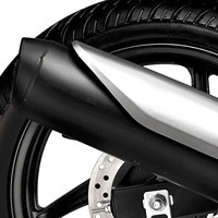 Honda CB Dazzler Silencer View