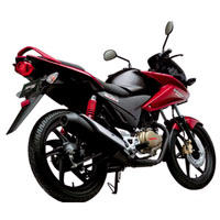 Honda CBF Stunner PGM FI Rear Cross Side View Honda CBF Stunner PGM FI Rear Cross Side View